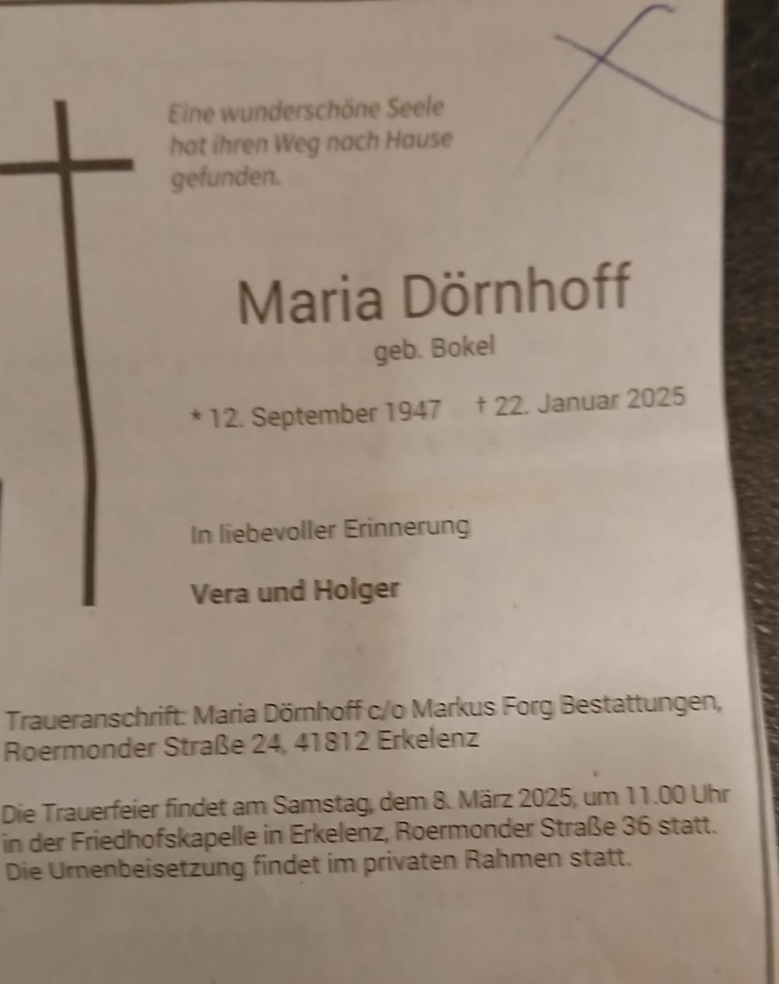Maria Dörnhoff